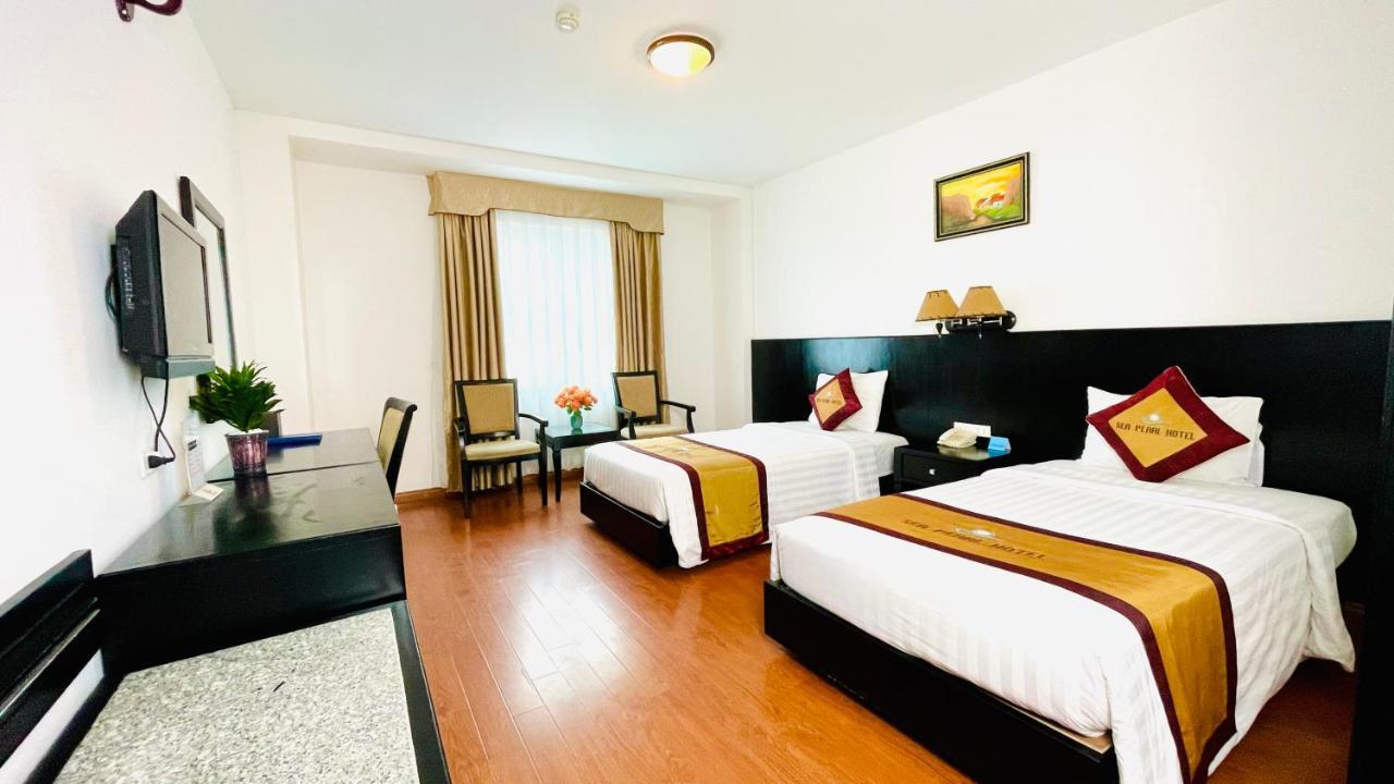 Sea Pearl Cat Ba Hotel Dong Khe Sau Exterior foto