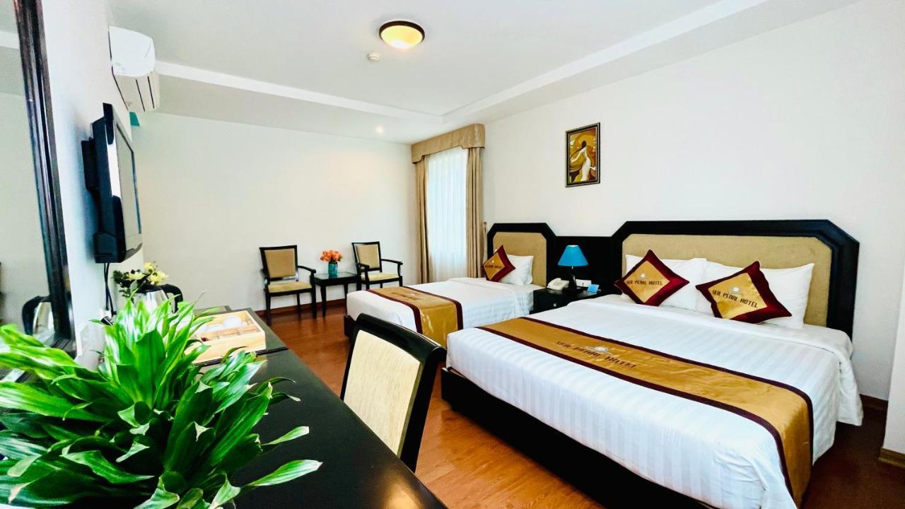 Sea Pearl Cat Ba Hotel Dong Khe Sau Exterior foto