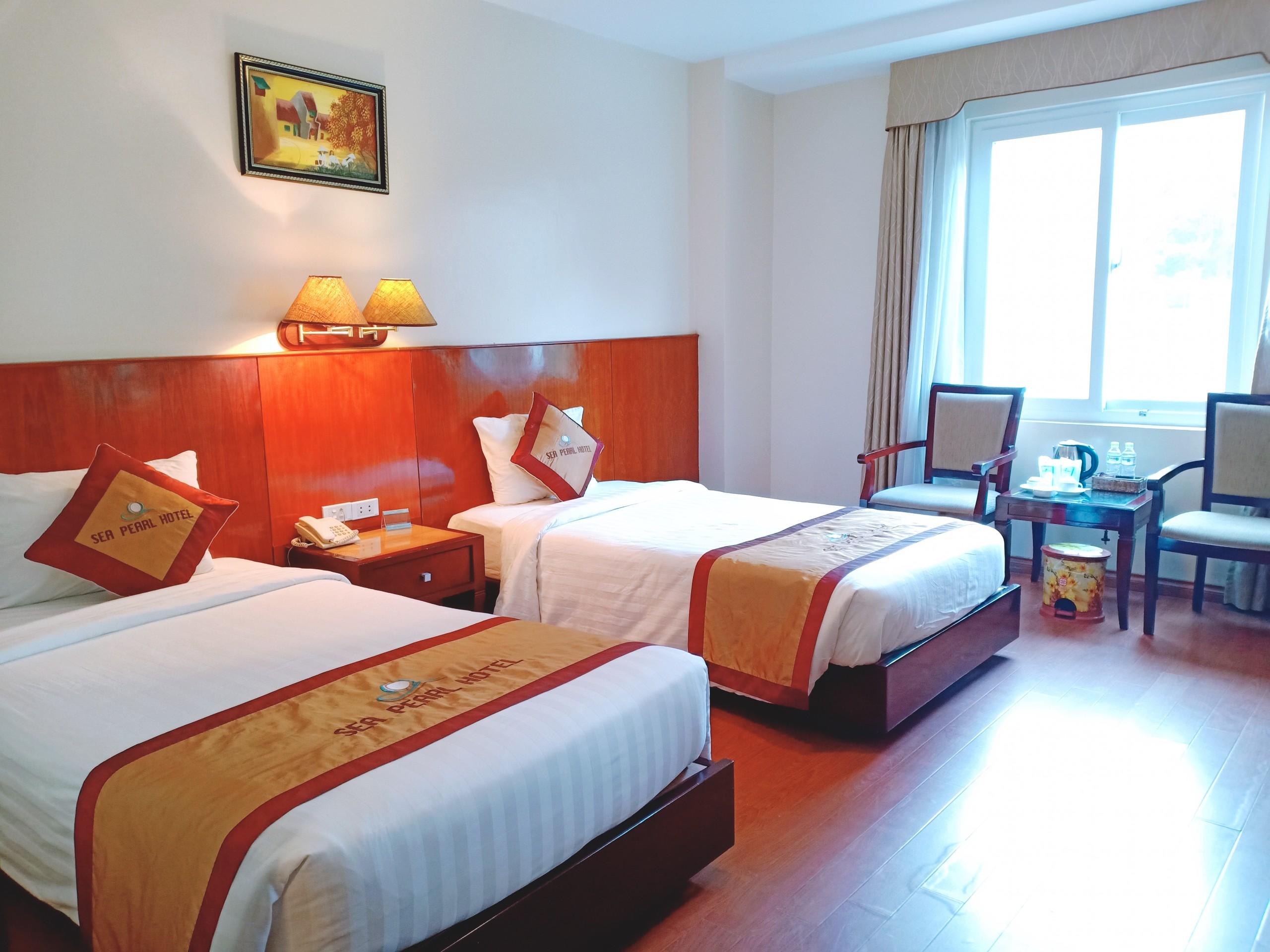 Sea Pearl Cat Ba Hotel Dong Khe Sau Exterior foto