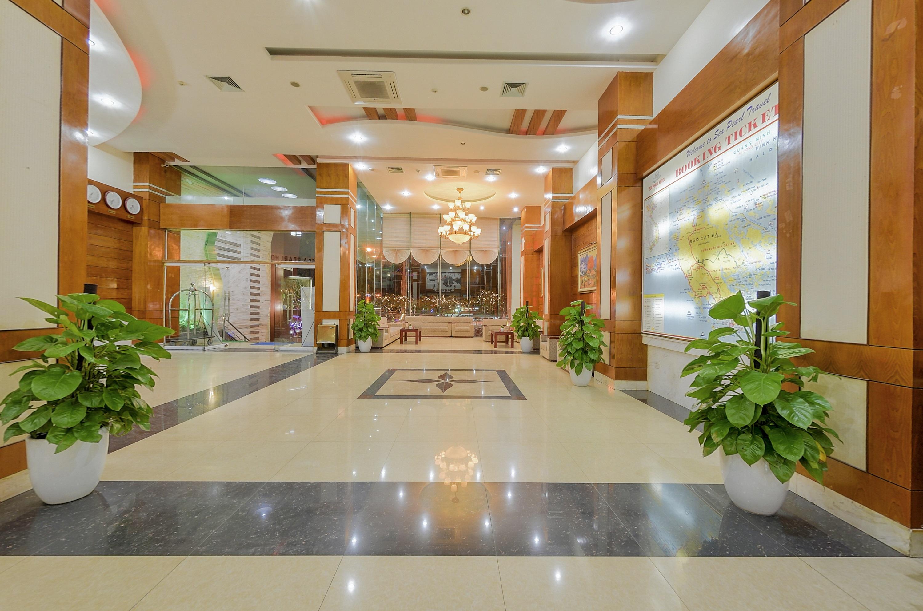 Sea Pearl Cat Ba Hotel Dong Khe Sau Exterior foto